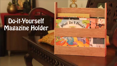 Make a magazine holder