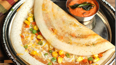 Young Chef 4 – Cheese Vegetable Dosa