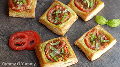 Young Chef 10 – Tomato Pesto Tarts