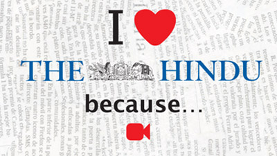 Do you love reading The Hindu?