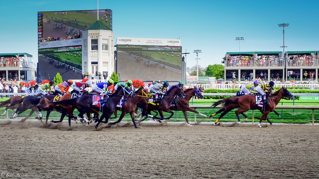 Dream come true:  The famous Kentucky Derby was won by a horse named 'Always Dreaming'