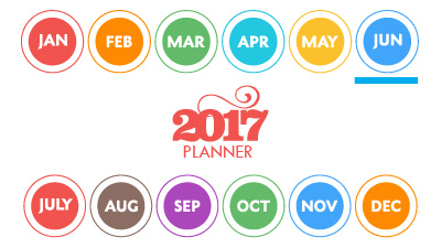 My Monthly Planner: June 2017