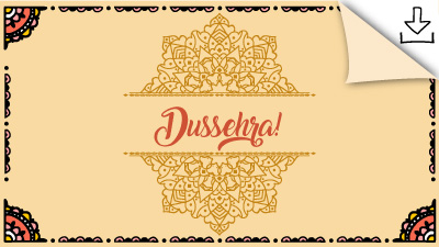 Happy Dussehra!