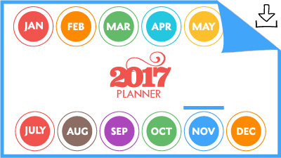 My Monthly Planner: November 2017