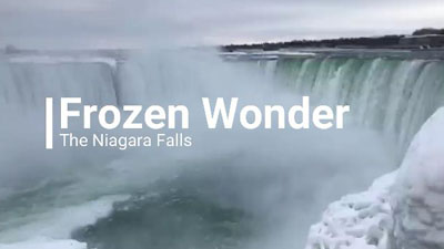 The Niagara in Winter