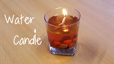 Make your own water candle