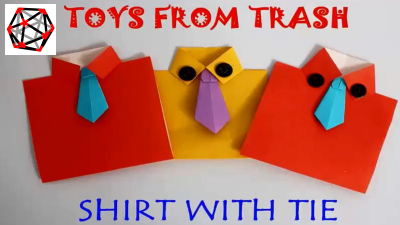 Toys From Trash – Shirt with tie