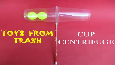 Toys from Trash – Cup Centrifuge