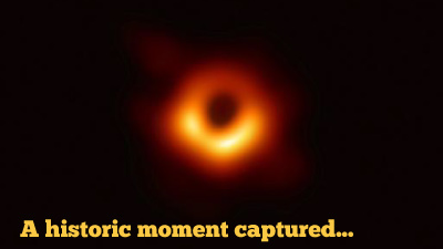 A black hole says ‘cheese’