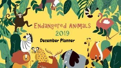 My Monthly Planner: December 2019