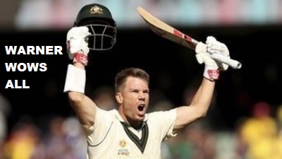 Warner joins triple-ton club