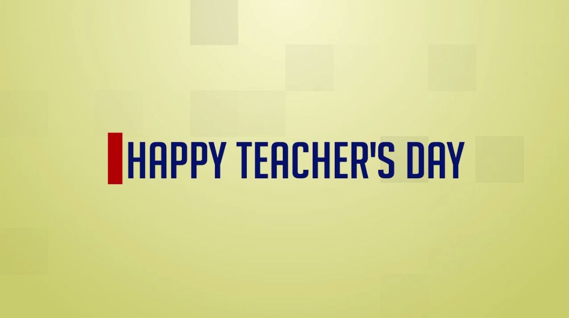 A salute to our teachers