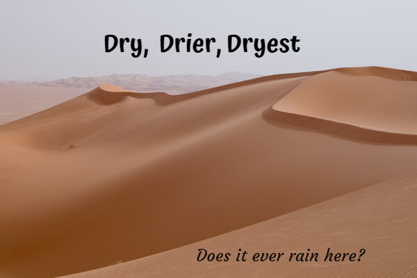 Hot and dry