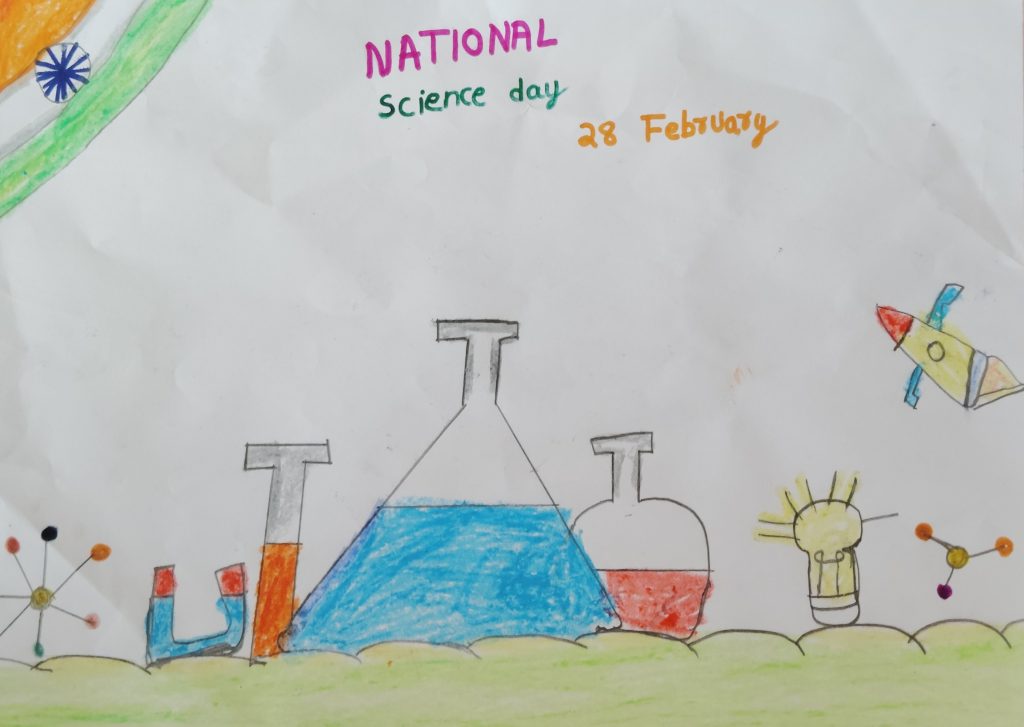 Free Vector | Hand drawn national science day instagram posts collection